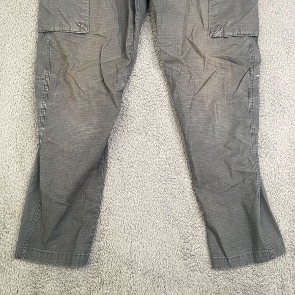 Mens 686 All Time Wide Taper black ripstop Cotton Cargo Small - Picture 3 of 10